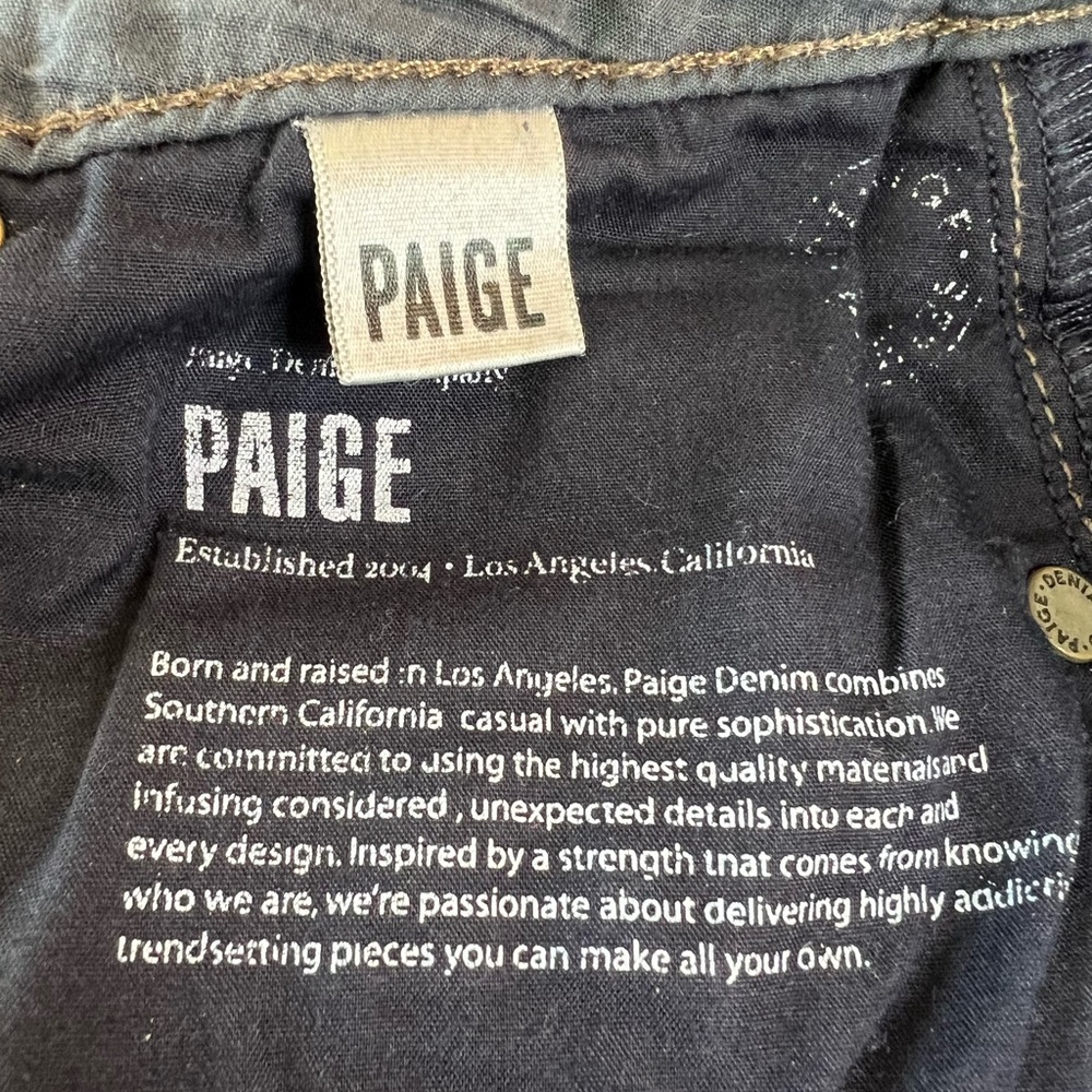 👖 EUC PAIGE Skyline Skinny Jeans | Size 29 - Picture 7 of 7